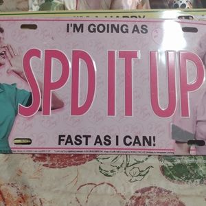 I love Lucy car plates